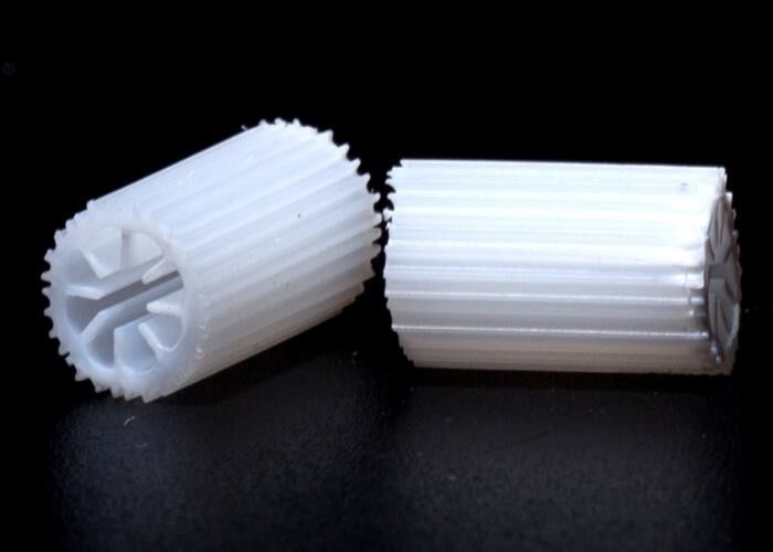 Yüzen Filtre Medyası HIPS MBBR Filtre Medyası 5mm X 10mm 7 Delik Sayısı