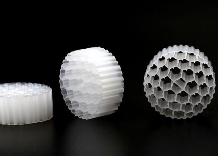 Virgin Hdpe Filtre Medyası Esnek Mühendislik Yolu Uygulama Şok Direnci