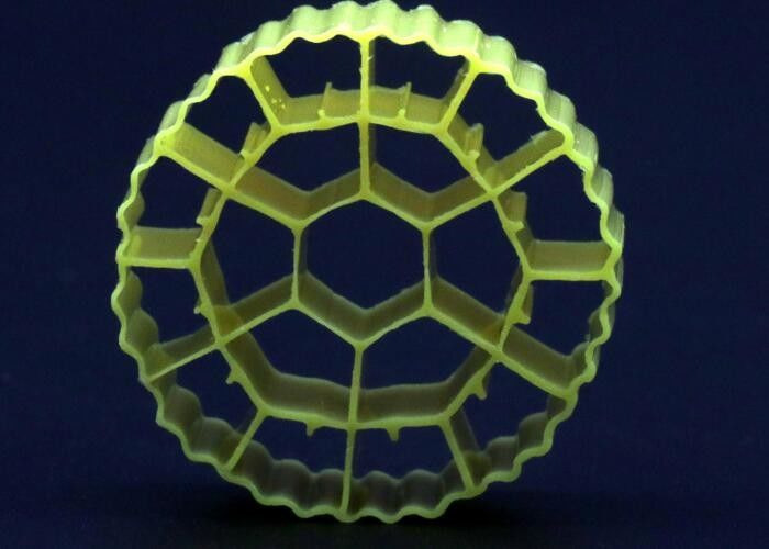 Çevre dostu Biyo hücre filtre ortamı Herhangi bir renk bakire HDPE malzeme biyolojik toplar