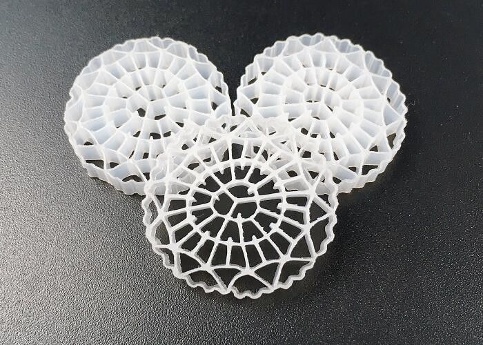 Balkabağı Bod Temizleme HDPE Plastik MBBR Atık su arıtma için BIO Filtre Medyası