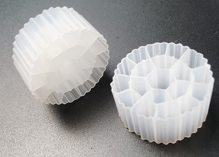 Beyaz Renk 25*12mm Mbbr Bio Media Ifas İşlem Bod Kabuklu Kaldırma