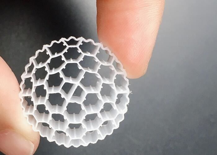 Sıcak Kalıp HDPE Malzeme Fda Safty K3 Filtre Medyası Endüstriyel Su Arıtma