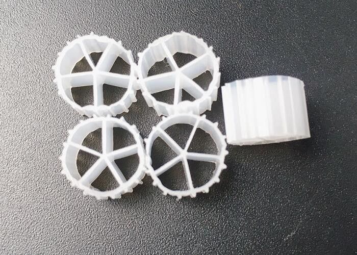 K1 K3 Biofilm Taşıyıcı Paketleme Filtresi Hdpe 10*7mm Ras Balıkçılık 5 Oda