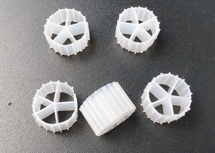 10*7mm MBBR Bio Carrier FAB Media Bio Cell Media Su Arıtma A / O Süreci