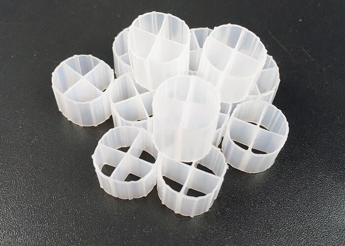 Çevreye Dostu Beyaz Renkli HDPE K1 Kanalizasyon İçin HDPE Malzemesi İçin Filtre Medyası
