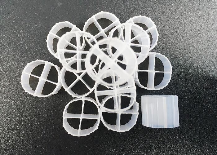 Yüksek Kaliteli Biyo Hücre Filtre Medyası, RAS için bakire HDPE malzemesi ve beyaz renk