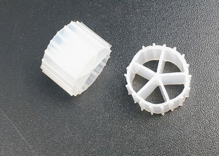 PE Akvaryumlar K1 Mikro Filtre Medyası Hareketli Yatak Biofilm Reaktör Biyotip yüzen medya