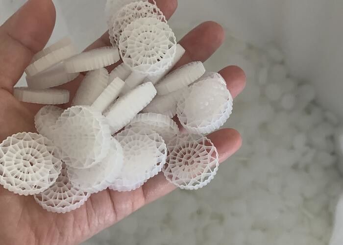 Virgin HDPE 63 Delik MBBR Su Arıtma Filtre Medyası