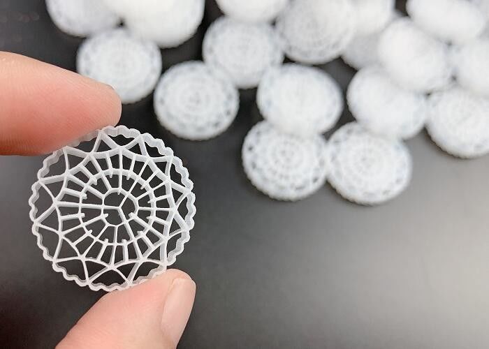 100% bakire HDPE FDA Safty White Doğa Rengi MBBR Filtre Medyası