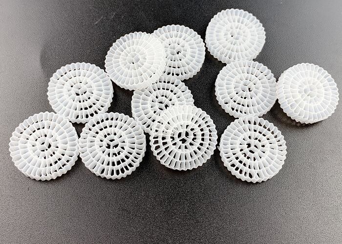 Gıda sınıfı Güvenli Hdpe FDA Malzeme Yüzen MBBR Medya Biyolojik Toplar Filtre Medyası