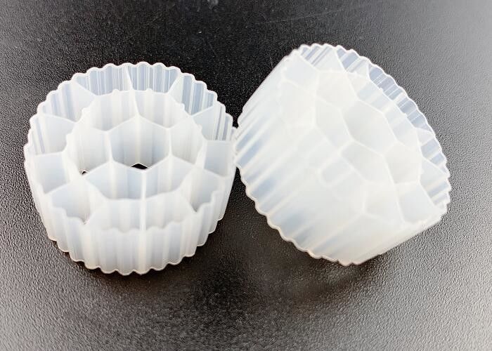RAS Şok Direnci için Plastik Hdpe MBBR Yüzen Filtre Medyası