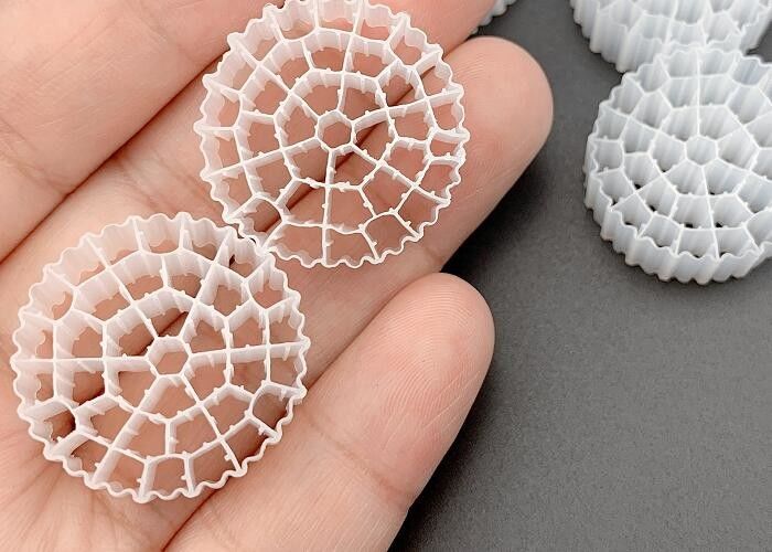 MBBR Bio Ball Kanalizasyon Arıtma Plastik Filtre Medyası 25*10MM