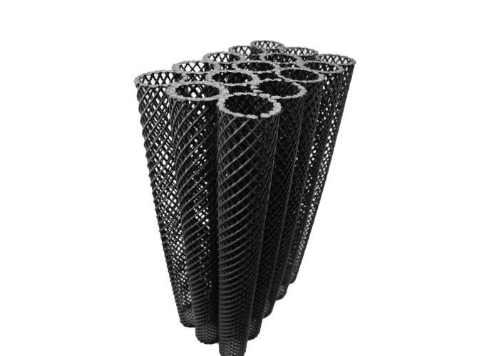 Koi Havuzu için 50MM Delikli HDPE Bio Blok Filtre Medyası