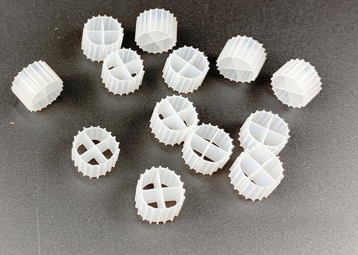 MBBR Beyaz HDPE IFAS Biyolojik Filtre Medyası 1000m2/M3