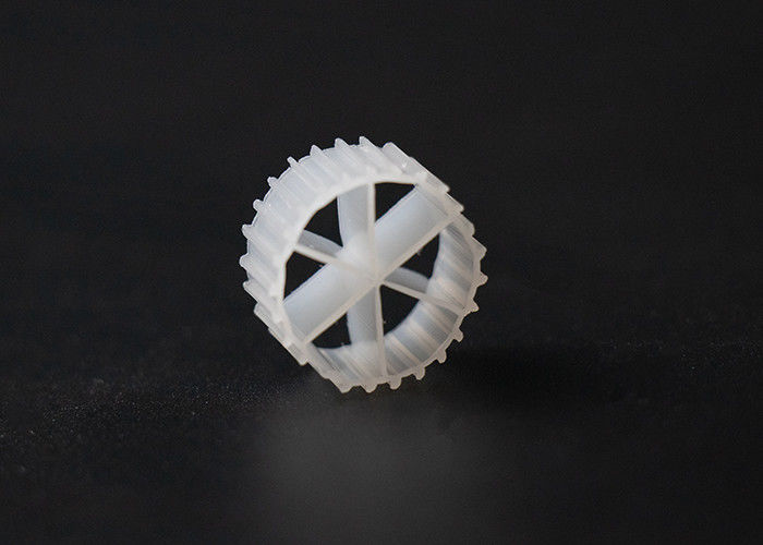 Çevre dostu Su arıtma MBBR Bio Media uzun ömürlü koruma teknolojisi Beyaz