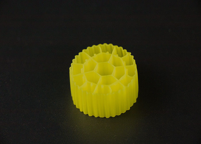 Beyaz Renkli MBBR Filtre Medyası K3 Bio Media Virgin HDPE ile İyi Etkiye Direnci