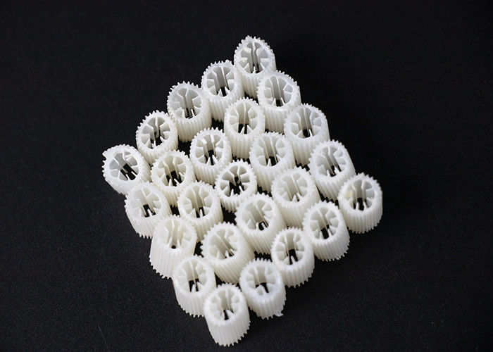 5*10mm SGS Beyaz Plastik Filtre Medyası HIPS Malzemesi