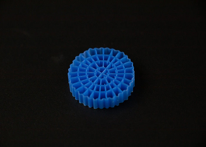 Beyaz Hdpe RAS Fda Kaldnes Filtre Medyası 0.97g/Cm3 yoğunluk