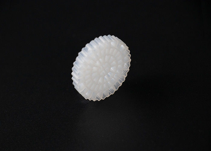 Beyaz Hdpe RAS Fda Kaldnes Filtre Medyası 0.97g/Cm3 yoğunluk