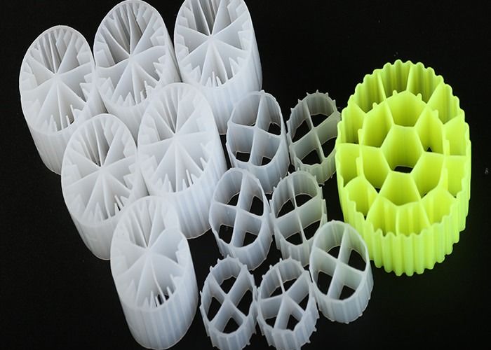Yüzen bakire HDPE Aquaponics Biofilter Medya Biyo Toplar Biyo hücre
