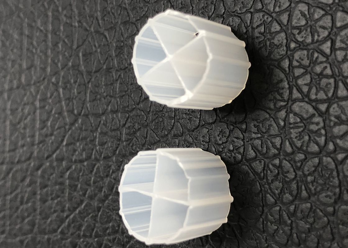 Beyaz Renkli MBBR Anaerobik Tank için Bio Taşıyıcı Medya