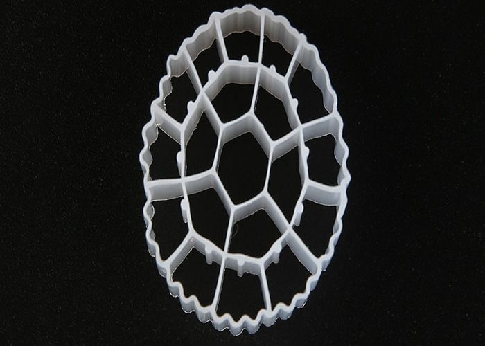 Beyaz Renkli MBBR Filtre Medyası K3 Bio Media Virgin HDPE ile İyi Etkiye Direnci