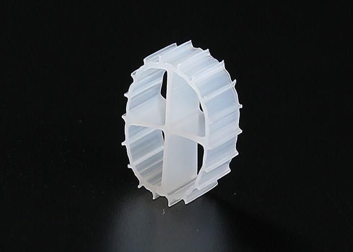 Kanalizasyon Arıtma Hareketli Yatak Filtre Medya biyopip Düşük Enerji Tüketimi Fab medya k1 11*7mm beyaz renk