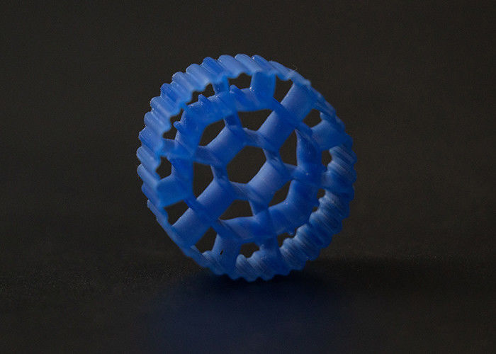 PE05 K3 Aktivite Yüzen Mbbr Taşıyıcı Beyaz Renk Hdpe