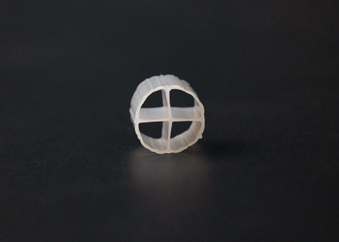 PE01 Mbbr Filtre Medyası Beyaz Renk Yüzey Alanı 800m2/M3