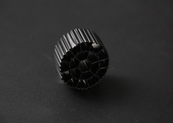 Siyah Renkli Yüzen 25*12MM Mbbr Bio Filtre Medyası HDPE Malzemesi