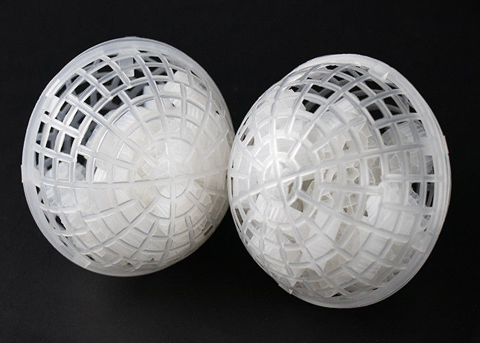 Büyük Boyutlu Top Öz Temizlik Biofilm Reaktörü Biyo hücre Filtre Medyası HDPE