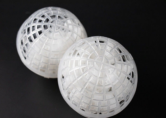Büyük Boyutlu Top Öz Temizlik Biofilm Reaktörü Biyo hücre Filtre Medyası HDPE