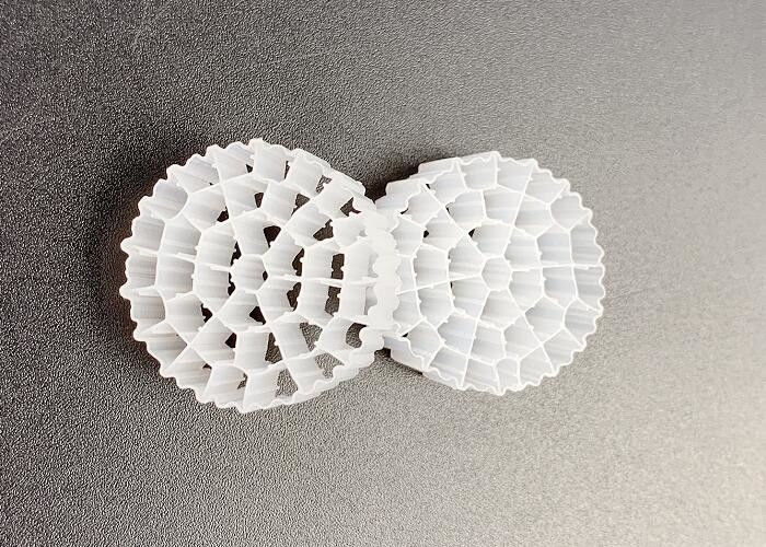 Biyotüp MBBR Plastik Filtre Medyası 800m2/M3 Büyük yüzey