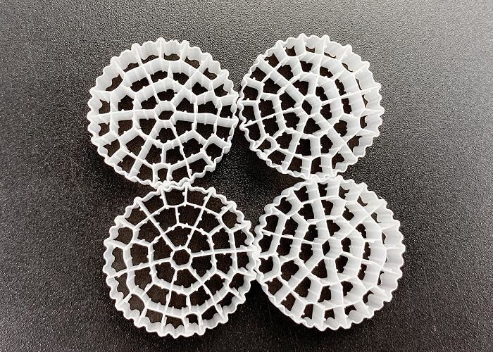 Atık su filtresi ortamı MBBR Hareketli yatak Biofilm reaktörü HDPE