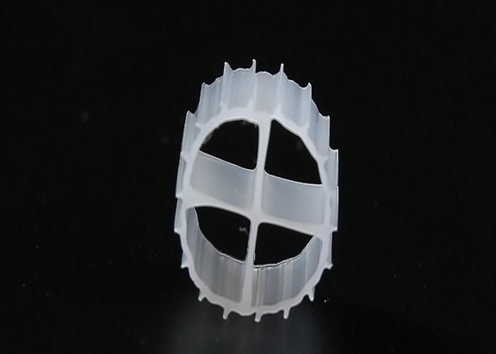 PE Şok geçirmez Akvaryumlar MBBR Filtre Medya Beyaz renk fda taşıyıcı 11 * 7MM MBBR Biofilm taşıyıcı