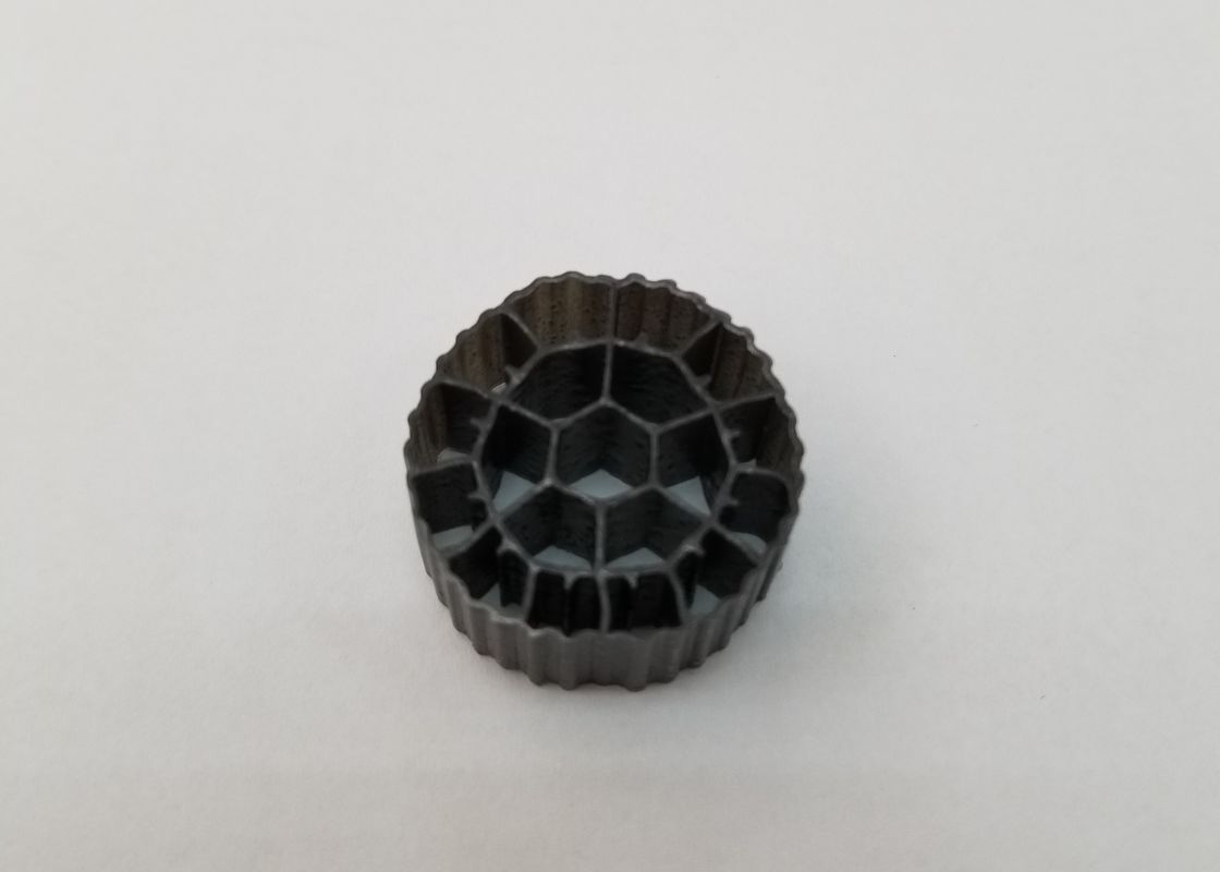 25 mm x 12 mm renkli MBBR Filtre Medyası HDPE Malzeme PE06 Bio Medyası