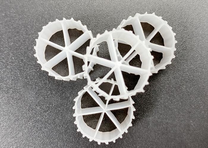 MBBR Karıştırma Hareketli Yatak Bifilm Reaktör HDPE Malzeme MBBR K1 Filtre Medyası FDA Safty