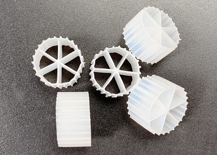 MBBR Karıştırma Hareketli Yatak Bifilm Reaktör HDPE Malzeme MBBR K1 Filtre Medyası FDA Safty