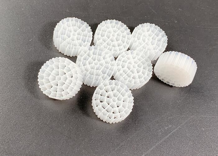 Beyaz Renkli SBR Süreç Su Arıtma MBBR Filtre Medyası ROHS REACH