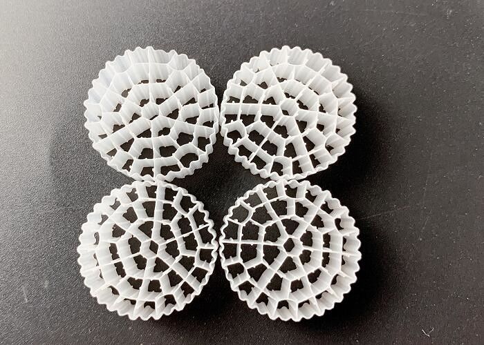 Beyaz Renkli SBR Süreç Su Arıtma MBBR Filtre Medyası ROHS REACH