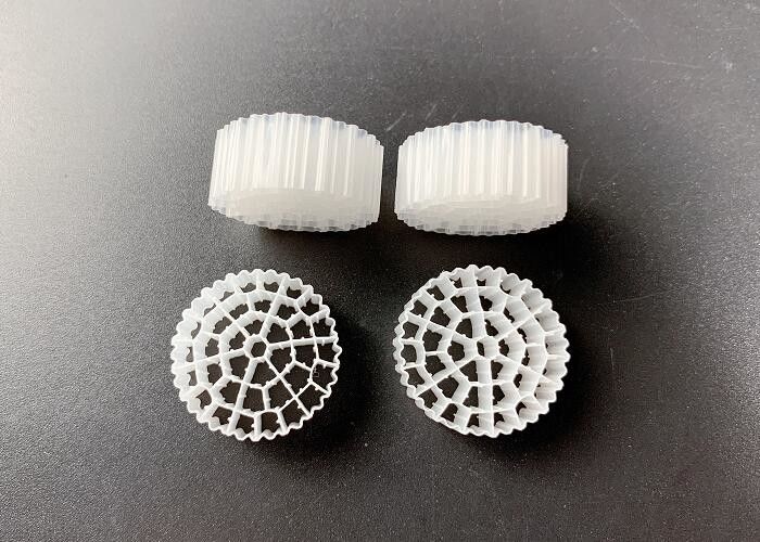 K3 Hareketli Yatak Biofilm Reaktörü MBBR Yüzen Filtre Medyası Karides Plastik Taşıyıcılar