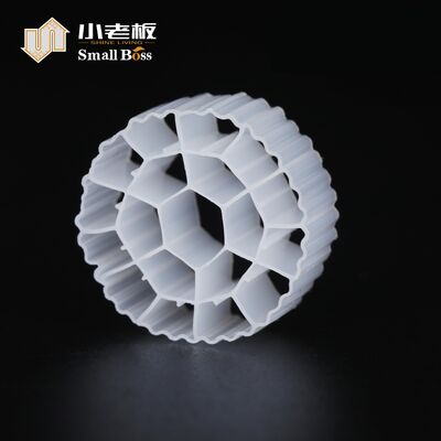 Beyaz MBBR Filtre Medyası K3 HDPE RAS Medyası Yüzen